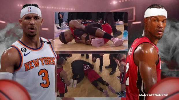 Knicks-news-Josh-Hart-breaks-silence-after-foul-on-Jimmy-Butler-that-led-to-scary-ankle-injury